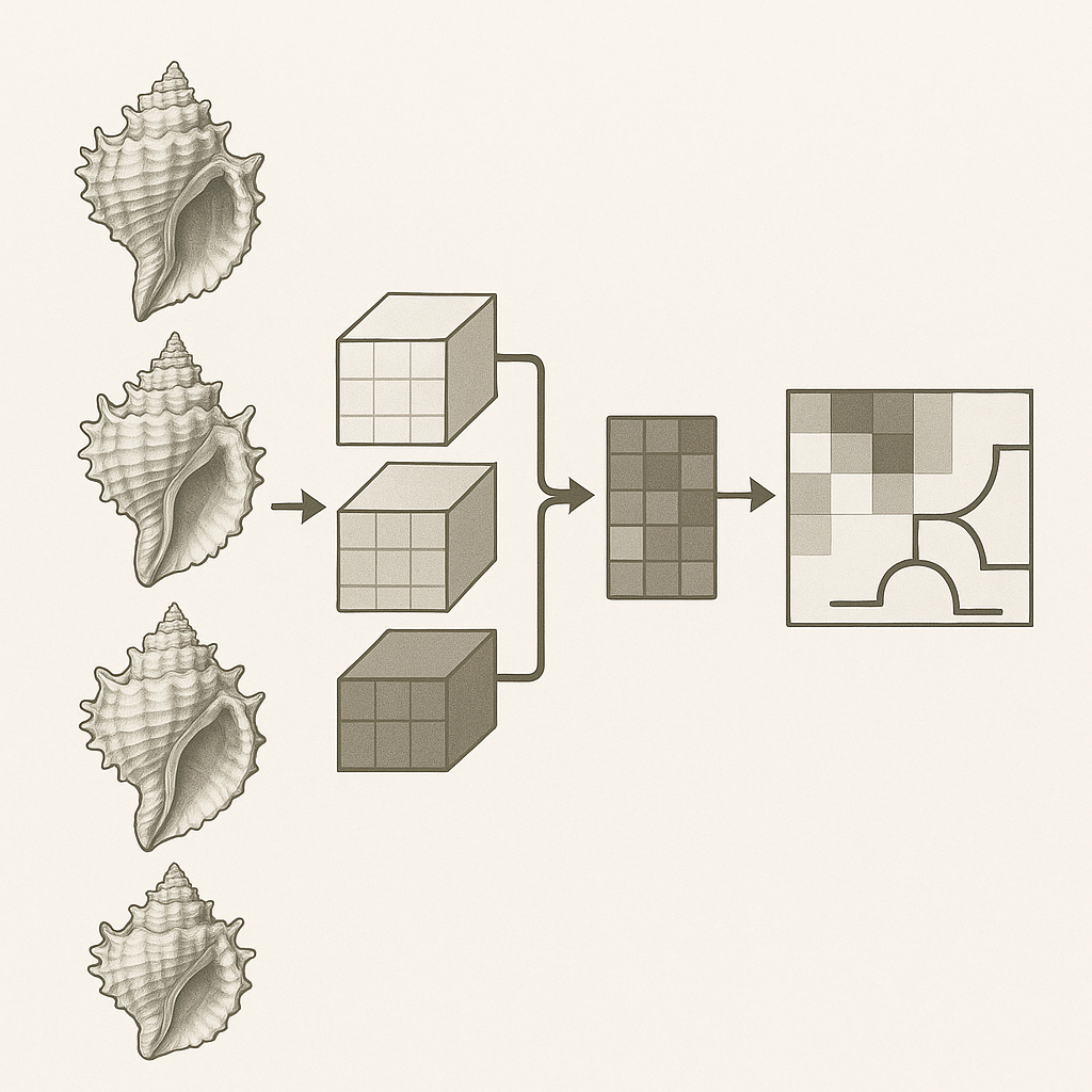 A Deep Learning Workflow for Quantifying Shell Morphology: A Pilot Study on the Phylogenetics of Bufonaria