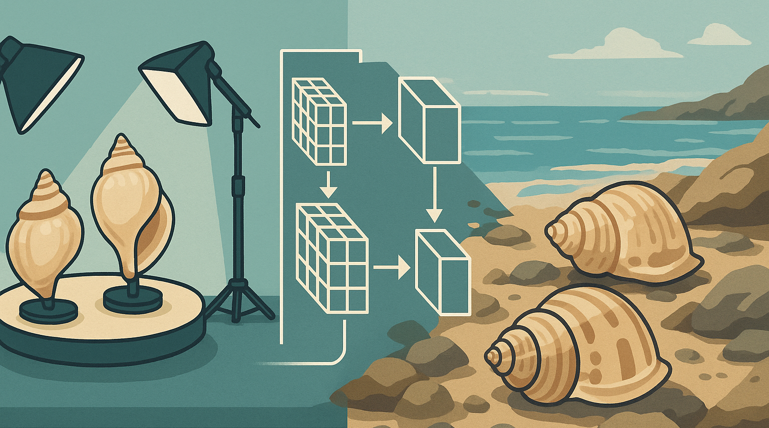 Impact of Studio versus Field Imagery on CNN Performance for Mollusc Shell Analysis